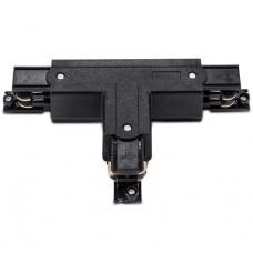 Σύνδεσμος Ράγας Σχήμα Ταφ 4 Καλωδίων Μαύρος 23-171